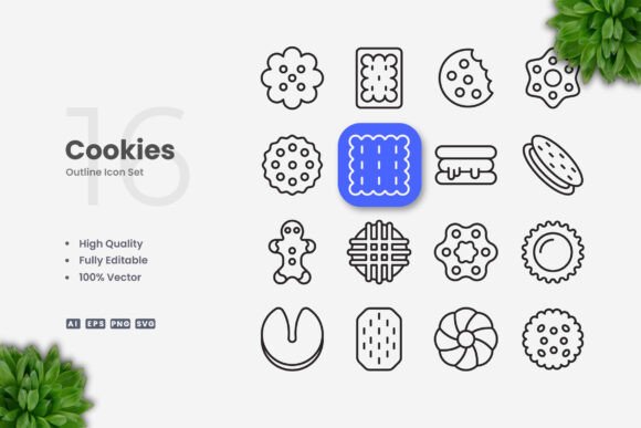 Cookies Icons Review
