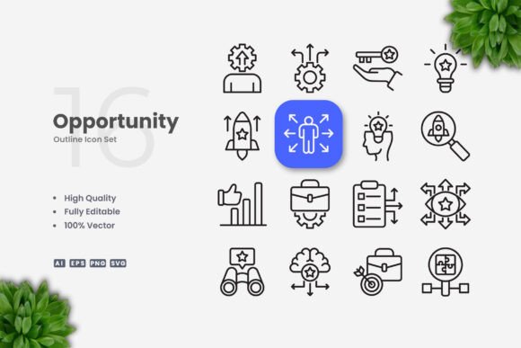 Opportunity Icons: Graphics with Purpose
