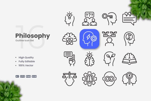 Philosophy Icons: Graphics That Speak Volumes
