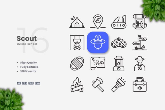 Scout Icons: Graphics and Icons for Modern Design