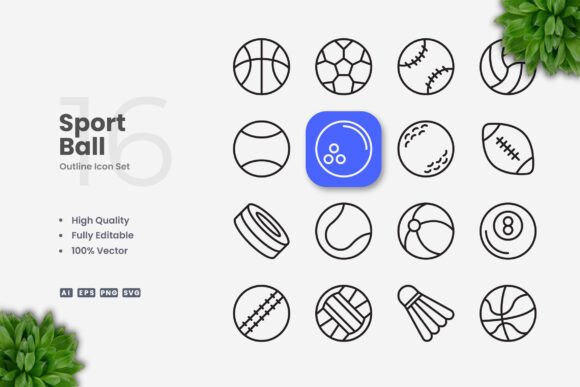 Sports Ball Icons Review